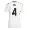 Deutschland Jonathan Tah #4 Heimtrikot EM 2024 Kurzarm